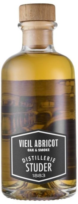 Studer's Vieil Abricot 40% "Oak & Smoke" geräucherte Aprikose 20cl