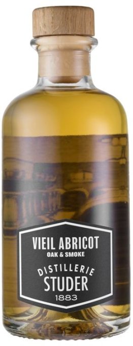 Studer's Vieil Abricot 40% "Oak & Smoke" geräucherte Aprikose 20cl Fl.