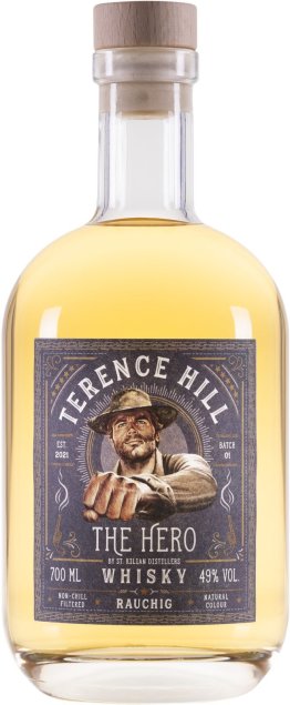 Terence Hill The Hero rauchig St. Kilian Single Malt Whisky 46% 70cl