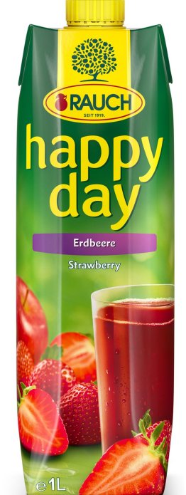 Rauch happy day Erdbeere Tetra 100cl Tetra 12