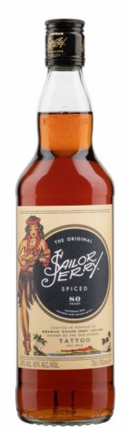 Sailor Jerry Spiced Rum 40% 70cl