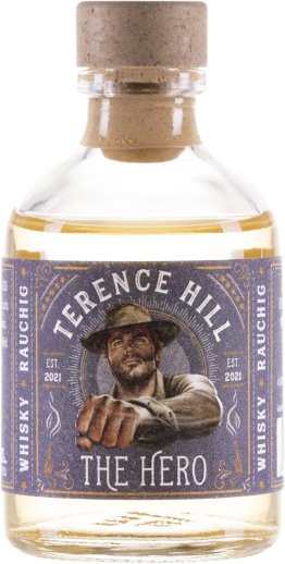 Terence Hill The Hero rauchig St. Kilian Single Malt Whisky 46% 5cl Fl.