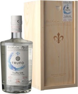 Marx Black Summer Truffle Gin 40% Edelbrandmanufaktur Wilhelm Marx in Holzkiste 50cl