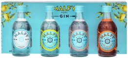 Malfy Gin Mixed Flavours Set 4x5cl. 41%