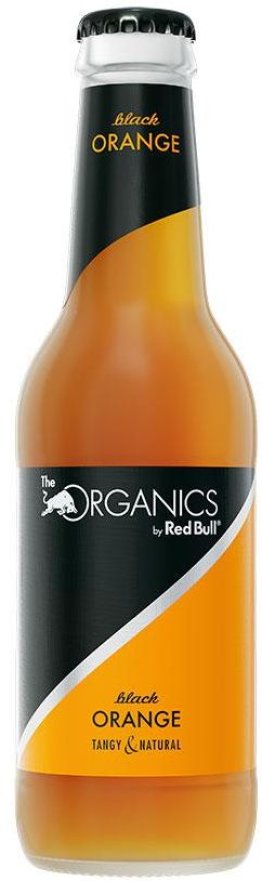 Organics by Red Bull Black Orange Glas 25cl Kt 24