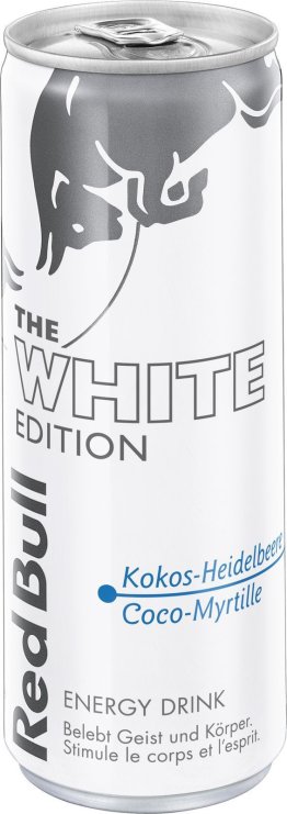 Red Bull White Edition Kokos-Heidelbeer 25cl Kt 24