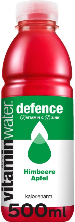 vitaminwater defence (Himbeere Apfel) PET EW 50cl SP 12