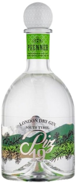 Piz 19 London Dry Gin 43% Psenner Südtirol 70cl