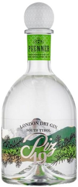 Piz 19 London Dry Gin 43% Psenner Südtirol 70cl Fl.