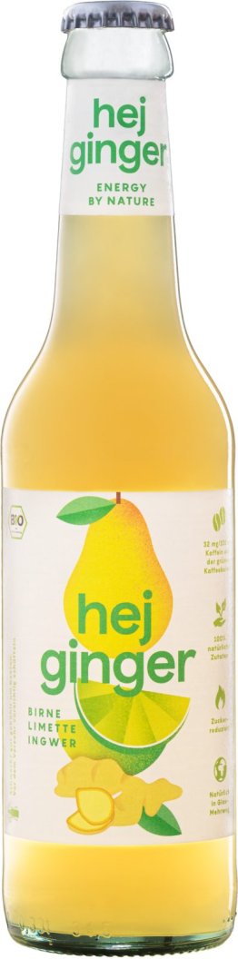 hej ginger Birne Limette Ingwer 33cl Har 24