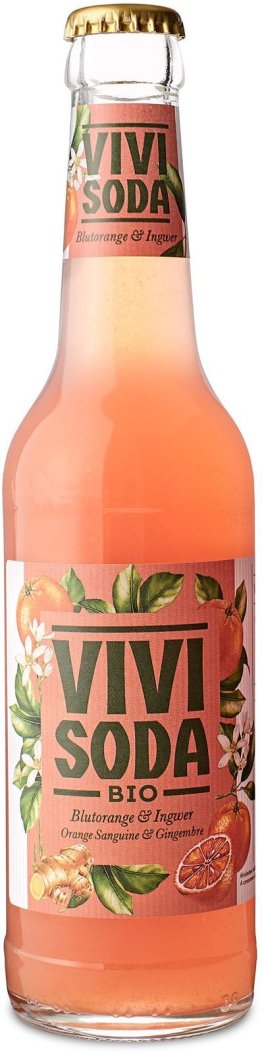 Vivi Soda Blutorange & Ingwer BIO 33cl Har 24