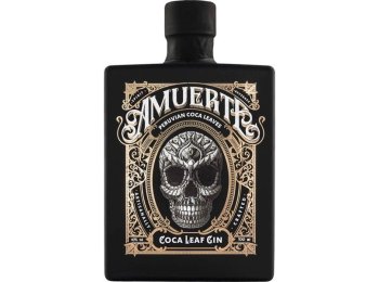 AMUERTE Coca Leaf Black Edition Gin 43% 70cl Fl.