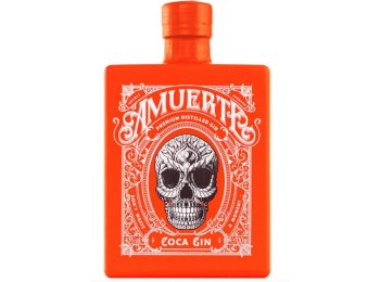 AMUERTE Coca Leaf Gin Orange Edition 43 % fruchtig tropisch 70cl Fl.