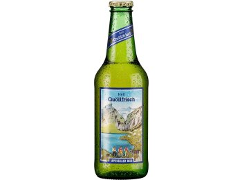 Appenzeller-Bier Quöllfrisch hell 10er Pk. EW Glas 33cl Kt à10 Fl.