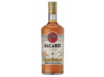 Bacardi Anejo Cuatro 4 Jahre 40% Rum 70cl Fl.