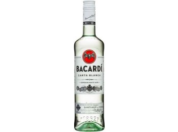 Bacardi Carta Blanca White Rum 37.5% 70cl Kt 6