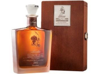 Berta Tre Soli Tre Grappa 43% in Holzkiste 70cl Fl.