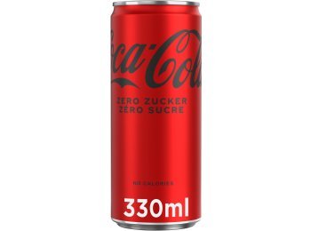 Coca Cola Zero Dosen 33cl SP 4x6