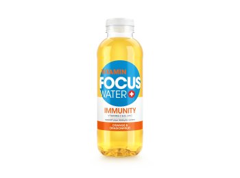 Focuswater IMMUNITY Orange & Drachenfrucht 50cl SP 4x6