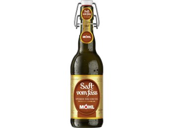 Möhl Saft vom Fass trüb Bügel 50cl Har 15