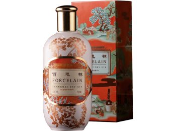 Porcelain Shanghai Dry Gin Mandarine 43% 70cl Fl.