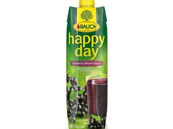 Rauch happy day schwarze Johannisbeere Tetra 100cl Tetra 6