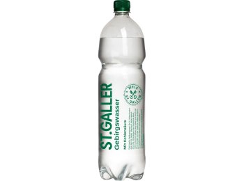 St. Galler Wasser mit Kohlensäure PET 150cl. SP EW 150cl SP 6