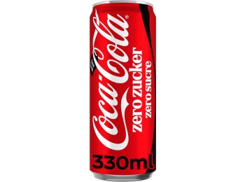 Coca Cola Zero Dosen 33cl Kt4x6