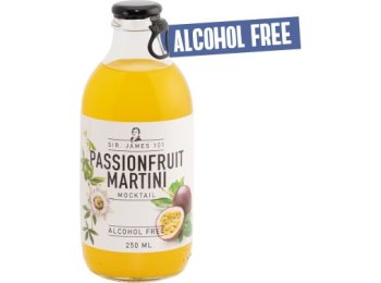 Sir.James 101 Passionsfruit Martini alcohol free 25cl Kt à 12 Fl.