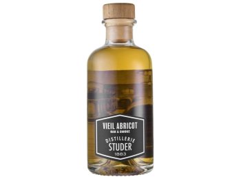 Studer's Vieil Abricot 40% "Oak & Smoke" geräucherte Aprikose 20cl Fl.